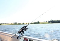 FISHN dupla horgászbot tartó 360° forgatható csónak és hajó felszereléshez 6