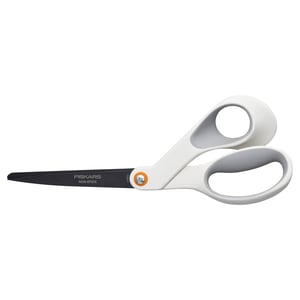 Fiskars 1070026 škare za ručni rad s neprijanjajućim slojem 21 cm - bijele
