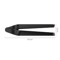 Fiskars Functional Form preša za češnjak s mrežicom koja se izvlači i strugačem - crna - 16 cm 2