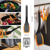 Fiskars Functional Form lopatica za tave – 29 cm, plastika i silikon, kuhinjska lopatica za tave 2