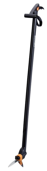 Nožnice na trávu Fiskars GS46 Servo-System s dlhou násadou, 100 cm, oceľové čepele, čierna/oranžová, 1000590 8