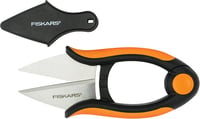 Fiskars Herb Scissors 5.1" rozsdamentes acél pengék fekete-narancssárga SP-220 1