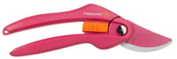 Fiskars Inspiration Ruby P26 škare za obrezivanje svježih grana, 20 cm, ugljični čelik, premaz protiv prianjanja, ružičasto/narančaste, 1003657 1