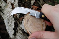 Fiskars K62 Hooked Grafting Knife rozsdamentes acél 17cm fekete 2