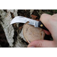 Fiskars K62 očkovací nôž so zahnutou čepeľou, nehrdzavejúca oceľ – čierny – 17 cm 2