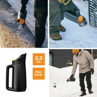 Fiskars Kenyérkenő 30 cm, Üvegszál Erősített Műanyag, Fekete-Narancs - Spreader 4