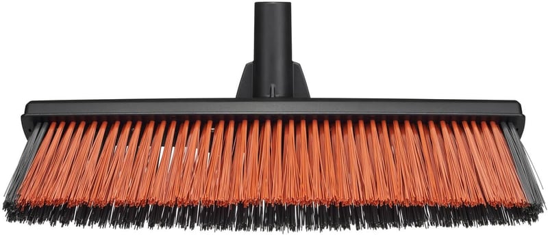 Fiskars Kültéri Kemény Seprű 480mm Fekete - 480 mm / L, Multipurpose Broom Head L