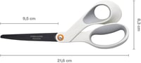 Fiskars 1070026 nem tapadó kézműves olló 21 cm - fehér 3