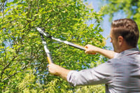 Foarfecă pentru crengi Fiskars PowerGear X LX98-L, bypass, cu mecanism cu pârghie, pentru lemn verde, 80 cm, strat antiaderent, negru/portocaliu 7