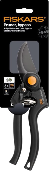 Fiskars Professzionális Bypass Kerti Olló Teflonbevonatú Pengével - Pro P90 7