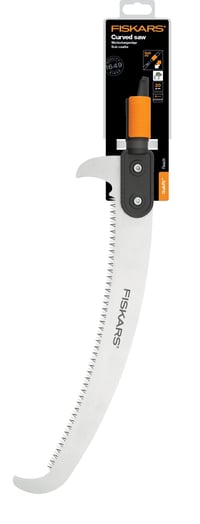 Fiskars QuikFit 1000691 Píla na konáre 55 cm, čepeľ z kalenej ocele, čierna/oranžová, na rezanie vzdialených konárov 8