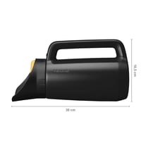 Ručný rozmetávač Fiskars Solid – 30 cm, čierno-oranžový 2