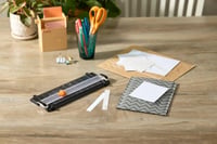 Fiskars SureCut rezačka papiera, formát A5 na výšku a A4 na šírku, precízna rezačka 5