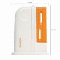 Univerzálny brúsič nožníc Fiskars, pre pravákov aj ľavákov, keramické brúsne hlavy, biela/oranžová, 1020499 3