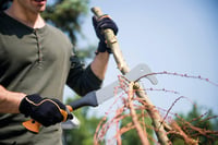 Mačeta Fiskars WoodXpert XA3 50,5 cm, čierno-oranžová, s nepriľnavým tvrdeným povrchom — Stopy používania na čepeli (stav: pozri 2. obrázok) 7