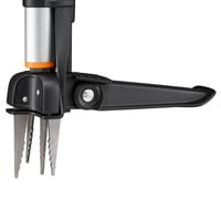 Fiskars X-Series 1082709 Vytrhávač buriny, teleskopický vytrhávač buriny so 4 čeľustiami z nehrdzavejúcej ocele, rukoväť v tvare D, dĺžka 120 cm, mechanizmus na uvoľnenie buriny 5
