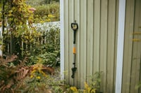 Fiskars X-Series 1082709 Vytrhávač buriny, teleskopický vytrhávač buriny so 4 čeľustiami z nehrdzavejúcej ocele, rukoväť v tvare D, dĺžka 120 cm, mechanizmus na uvoľnenie buriny 7
