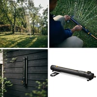 Oscilačný záhradný postrekovač Fiskars X-Series, veľkosť S-M – Kyvadlový zavlažovací systém 3