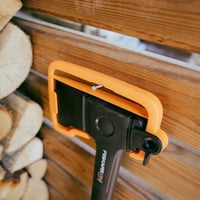 Fiskars X-Series X14 univerzalna sjekira, XS, 35,5 cm, težina glave 529 g, crno-narančasta, za kresanje grana i cijepanje drva za ogrjev 9