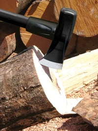 Fiskars X46 Cjepač 2 u 1 – Sjekira i malj, oštrica od kovanog čelika, 4,6 kg, drška ojačana staklenim vlaknima, crna/narančasta 7