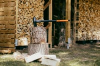 Fiskars X46 Cjepač 2 u 1 – Sjekira i malj, oštrica od kovanog čelika, 4,6 kg, drška ojačana staklenim vlaknima, crna/narančasta 6