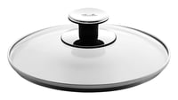 Sklenená pokrievka Fissler 001-804-30-200/0 s priemerom 30 cm na panvicu a hrniec – rukoväť — Rukoväť pokrievky je zlomená (stav: pozri 2. obrázok) 3