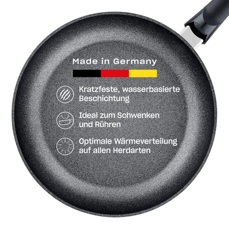 Fissler Adamant Classic tava od aluminija otporna na ogrebotine 28 cm, s neprijanjajućim slojem i drškom, za indukciju