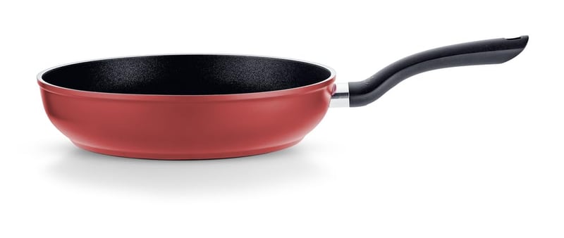 Fissler Cenit Crvena tava 28 cm promjer neprianjajuća aluminijska visoki rub indukcijska