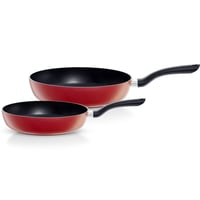 Set 2 tigăi Fissler Cenit Red (Ø 24 cm + Ø 28 cm), aluminiu, strat antiaderent, compatibil cu inducție 1
