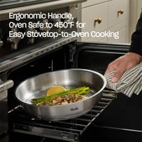 Tigaie din oțel inoxidabil Fissler Original-Profi Collection (Ø 24 cm) – suprafață de prăjire Novogrill, scală gradată interioară, compatibilă cu inducție 4