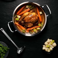 Cratiță Fissler Original-Profi Collection din oțel inoxidabil cu capac metalic, 20 cm, 2,6 L, compatibilă cu inducție 4