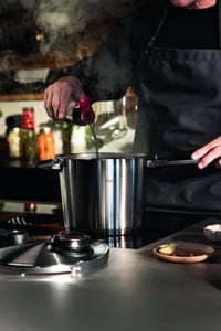 Fissler Vitavit Premium ekspres lonac set 4,5 L, Ø 22 cm, 4 razine kuhanja, stupanj kuhanja na pari, umetak i knjiga recepata, indukcija, proizvedeno u Njemačkoj 5
