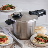 Nerezový tlakový hrniec Fissler Vitavit Premium, 6 litrov, 22 cm, 4 úrovne varenia, s vložkou, na indukciu, vyrobený v Nemecku 10