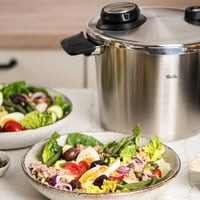 Nerezový tlakový hrniec Fissler Vitavit Premium, 6 litrov, 22 cm, 4 úrovne varenia, s vložkou, na indukciu, vyrobený v Nemecku 8