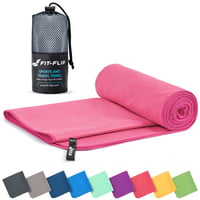 Fit-Flip ručnik od mikrofibre, brzosušeći, za fitness, sport, saunu i putovanja, lagan, velikih dimenzija 1