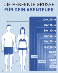 Fit-Flip utierka z mikrovlákna, rýchloschnúca, vhodná na šport, fitnes, saunu, cestovanie a pláž, ľahká, kompaktná osuška 4