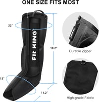 FIT KING Lábmasszírozó Kompressziós Masszázs Lábra és Lábfejre Nyirokdrénázs 7