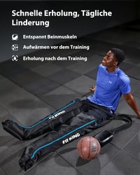 FIT KING Vezeték nélküli lábmasszírozó kompressziós csizma M/L méret 3