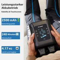 FIT KING Vezeték nélküli lábmasszírozó kompressziós mandzsettával sportoláshoz 5