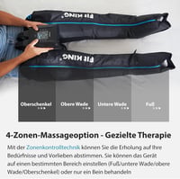 FIT KING Vezeték nélküli lábmasszírozó kompressziós mandzsettával sportoláshoz 3