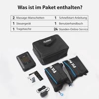 FIT KING Vezeték nélküli lábmasszírozó kompressziós mandzsettával sportoláshoz 9