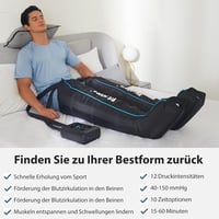 FIT KING Vezeték nélküli lábmasszírozó kompressziós mandzsettával sportoláshoz 4