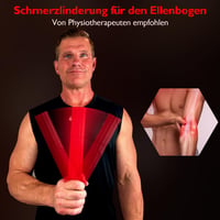 FitBeast Flex Therapy Bar – rehabilitačná tyč na tenisový a golfový lakeť: úľava od bolesti pri zápale šliach, posilnenie stisku a fitness odporové cvičenie 3