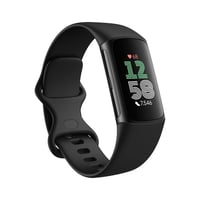 Brățară de fitness Fitbit Google Charge 6 - 6 luni Google Health Premium, autonomie baterie 7 zile, Google Wallet și Maps, Obsidiani/Negru 1