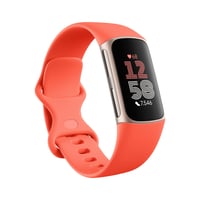 Fitbit Google Charge 6 fitness náramok – koralová/zlatý hliník, 7-dňová výdrž batérie, Google Wallet a Mapy, 6-mesačné predplatné Google Health 1