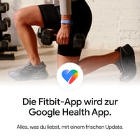 Fitbit Google Charge 6 fitness náramok – koralová/zlatý hliník, 7-dňová výdrž batérie, Google Wallet a Mapy, 6-mesačné predplatné Google Health 2