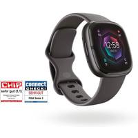 Inteligentné hodinky Fitbit Sense 2 s GPS, EKG a správou stresu, Shadow Grey/grafitový hliník, kompatibilné s Android a iOS, monitorovanie spánku a zdravia 2