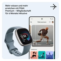 Inteligentné hodinky Fitbit Versa 4 so vstavaným GPS, 6-dňovou výdržou batérie, vodotesné, fitness tracker kompatibilný s Androidom a iOS 8