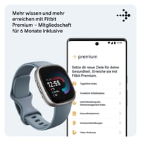 Inteligentné hodinky Fitbit Versa 4 so vstavaným GPS, 6-dňovou výdržou batérie, vodotesné, fitness tracker kompatibilný s Androidom a iOS 9