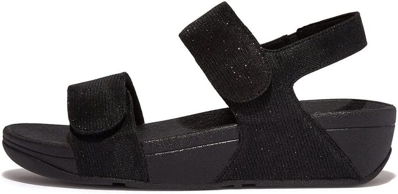 FitFlop Lulu Shimmerlux női papucs fekete 41-es méret